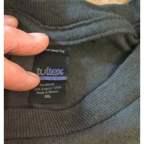 2015 Tour AC/DC North America We Salute You Gray T-shirt XXL 2X Concert Tee - Picture 5 of 5